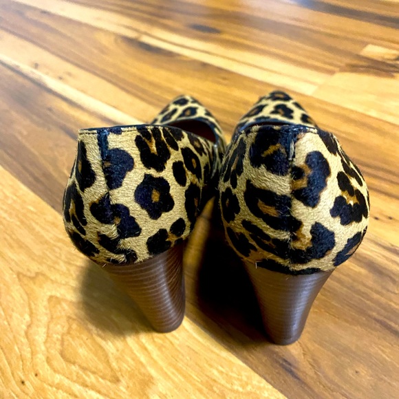 Crown Vintage Ladies Leopard Women Heels - Picture 4 of 5